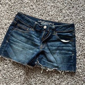 WOMENS AMERICAN EAGLE JEAN SHORTS